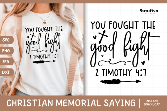 Christian Memorial Quote SVG 3 Review for Real Projects