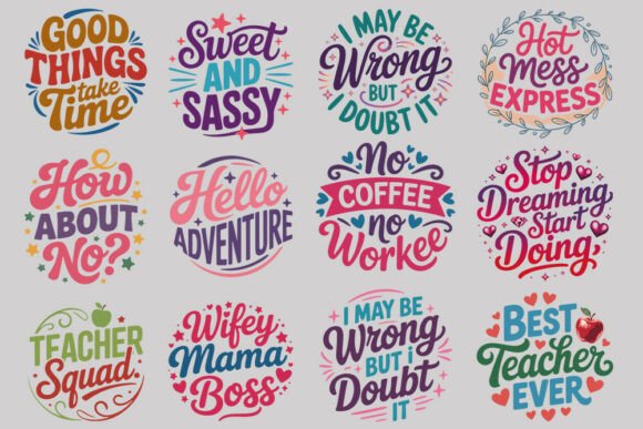 Motivational Funny Quote SVG Bundle Review for Real Projects