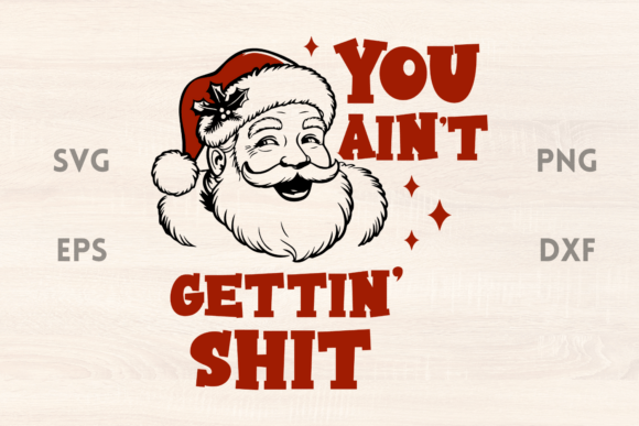 Sarcastic Santa Quote SVG Review for Real Embroidery Projects
