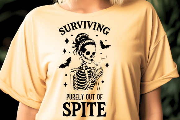 Surviving Purely out of Spite Quote SVG Review for Real Embroidery Projects