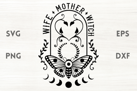 Wife Mother Witch Quote SVG Review: A Bold Statement for Embroidery Projects
