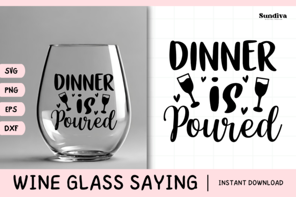 Wine Glass Quote SVG 20: A Bold Design for Crafty Spirits