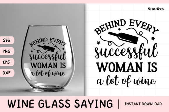 Wine Glass Quote SVG 24: A Playful Design for Crafty Projects