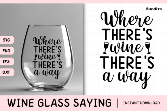 Wine Glass Quote SVG 30: A Sass-Filled Embroidery Design for Smiles