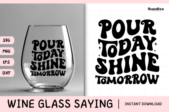 Wine Glass Quote SVG 4 Review for Real Projects