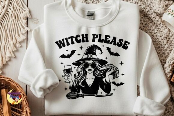 Witch Please Funny Quote SVG Review for Real Embroidery Projects